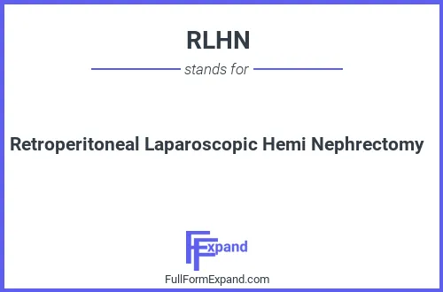 Full form of RLHN
