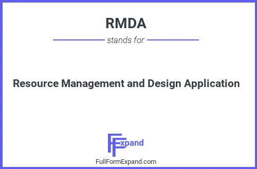 Full form of RMDA