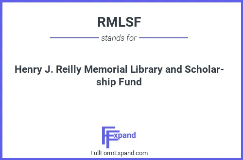 Full form of RMLSF