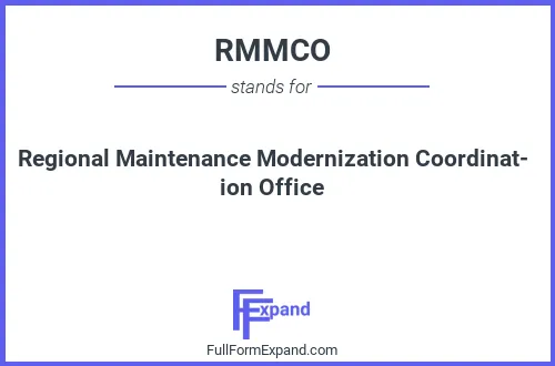 Full form of RMMCO