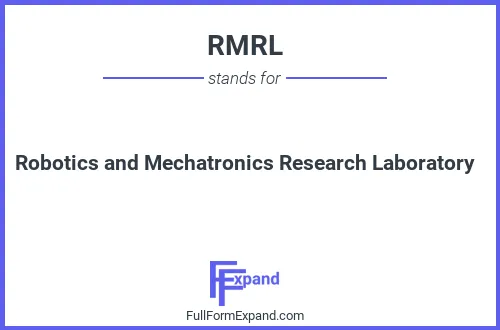 Full form of RMRL