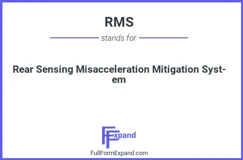 Full form of RMS