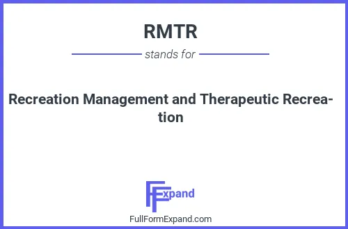 Full form of RMTR