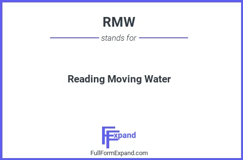 Full form of RMW