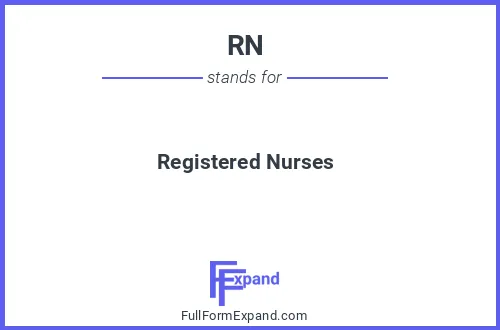 Full form of RN