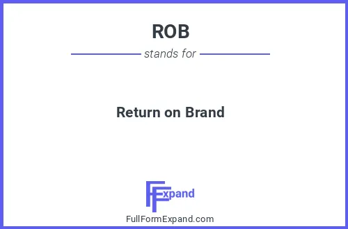 Full form of ROB