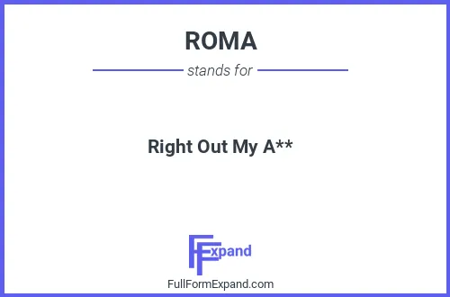 Full form of ROMA