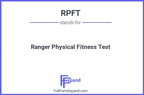 Full form of RPFT