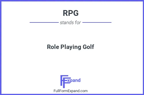 Full form of RPG