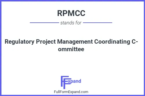Full form of RPMCC