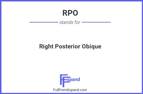 Full form of RPO