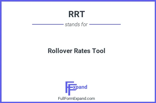 Full form of RRT