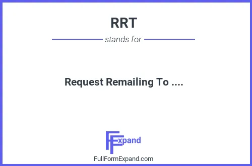 Full form of RRT