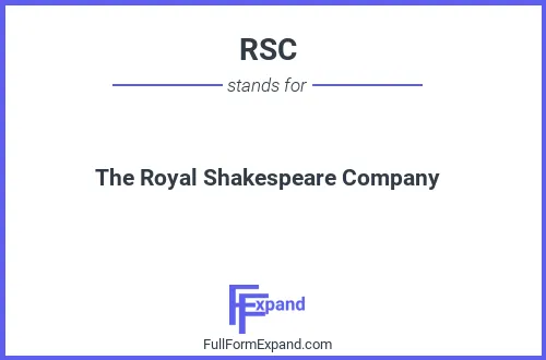 Full form of RSC