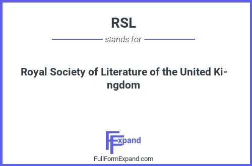 Full form of RSL