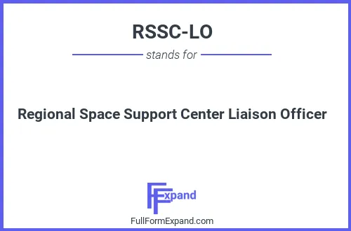 Full form of RSSC-LO