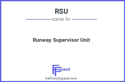 Full form of RSU