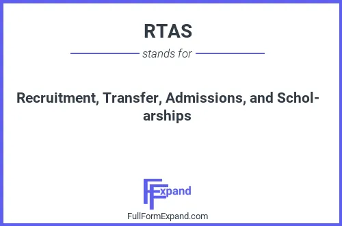 Full form of RTAS