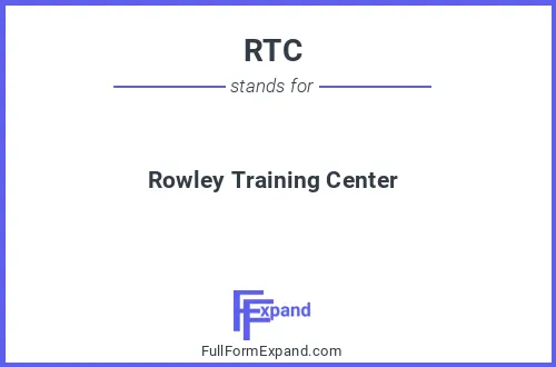 Full form of RTC