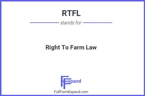 Full form of RTFL