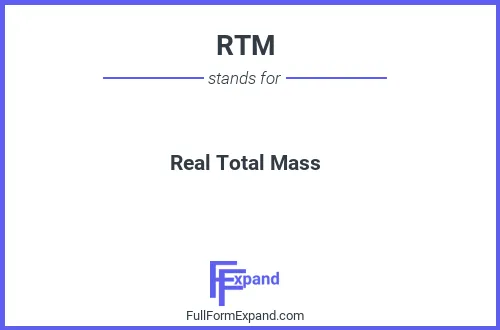 Full form of RTM