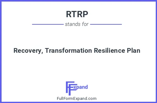 Full form of RTRP