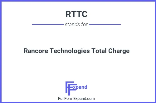 Full form of RTTC