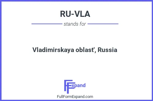 Full form of RU-VLA