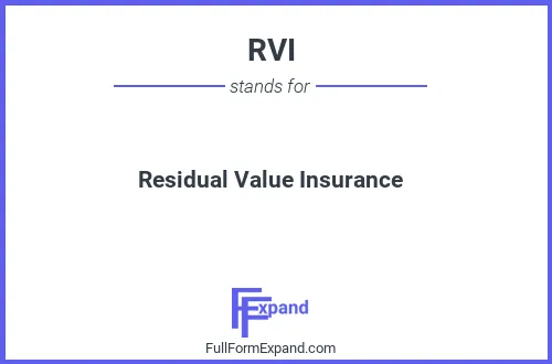 Full form of RVI