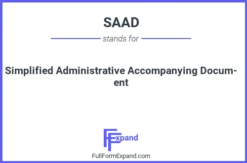 Full form of SAAD