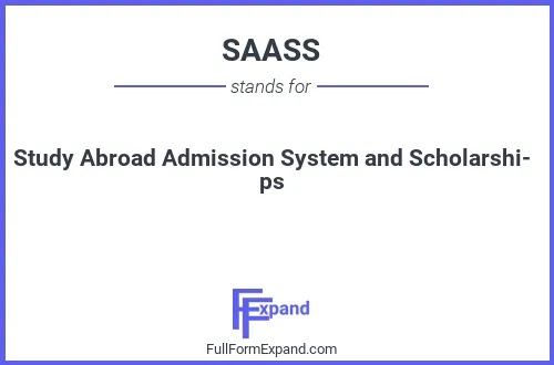 Full form of SAASS