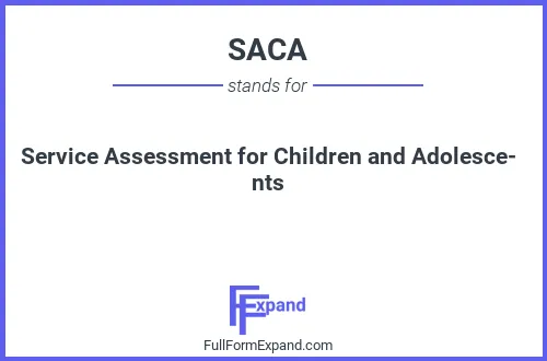 Full form of SACA