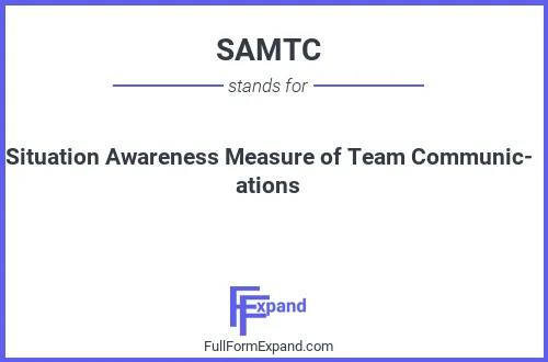 Full form of SAMTC
