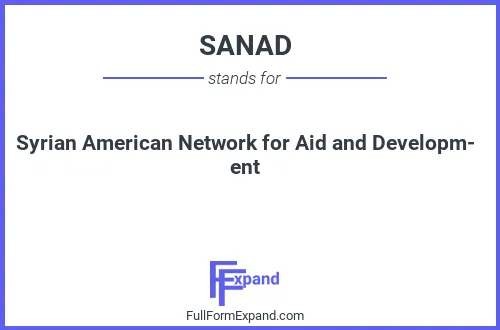 Full form of SANAD