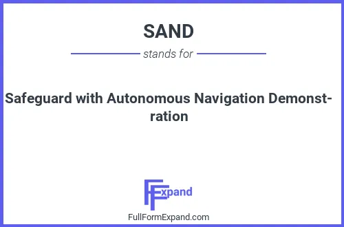 Full form of SAND