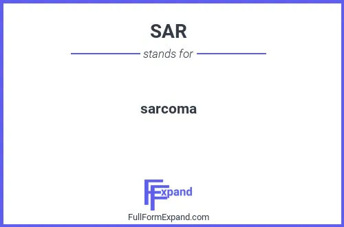Full form of SAR