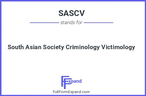Full form of SASCV