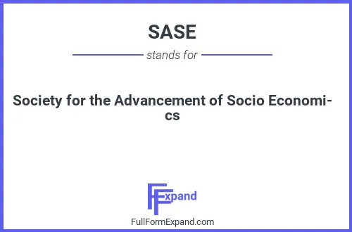 Full form of SASE