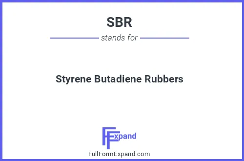 Full form of SBR
