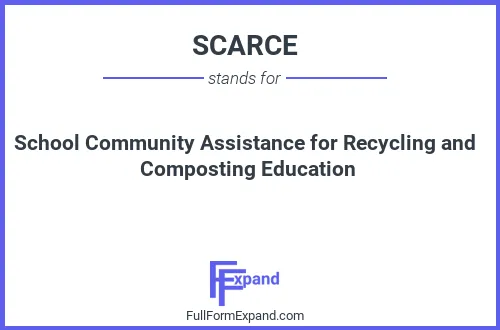 Full form of SCARCE