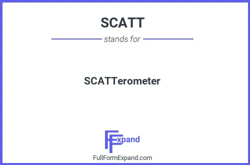 Full form of SCATT