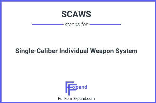 Full form of SCAWS