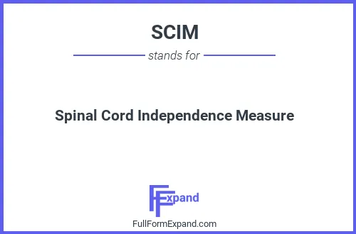 Full form of SCIM