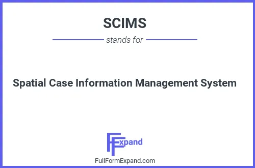 Full form of SCIMS