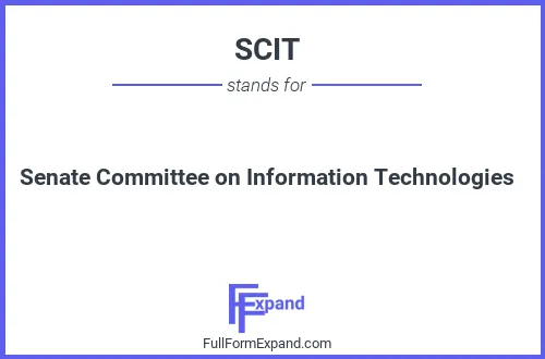 Full form of SCIT