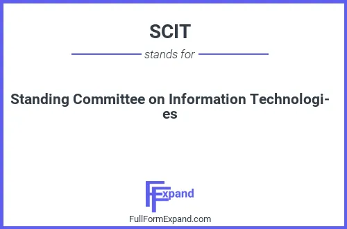 Full form of SCIT