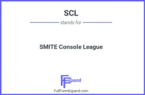Full form of SCL