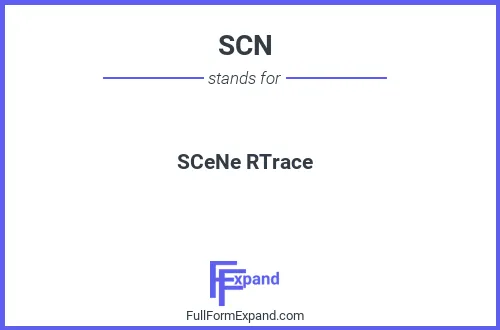 Full form of SCN