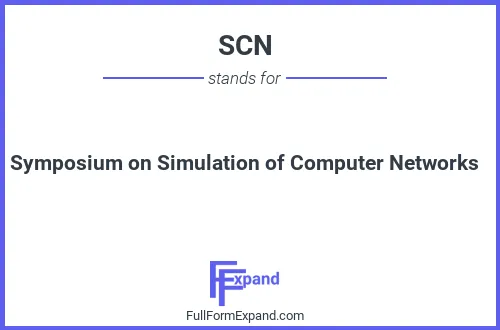 Full form of SCN