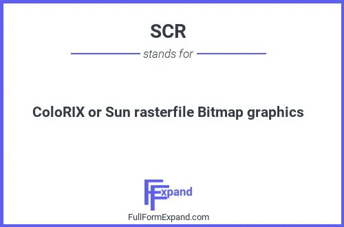 Full form of SCR